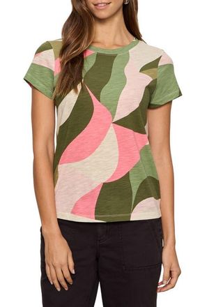 Sanctuary The Perfect T-Shirt in Green Vista at Nordstrom, Size Xx-Small