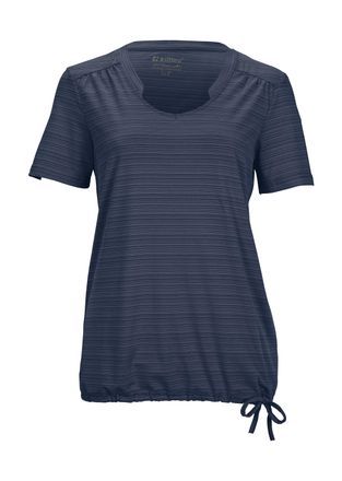 Killtec T-Shirt KILLTEC KOS 46 WMN TSHRT, Damen, Gr. 34, blau (nachtblau), Obermaterial: 93% Polyester, 7% Elasthan, Rundhals, Shirts T-Shirt, Schnelltrocknen