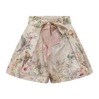 Zimmermann Short Shorts, female, Multicolor, Size: XS Rebellion Tuck Short