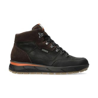 Mephisto Rody MT Heren Enkellaars - Heren - Veterlaarzen - Zwart - 47 1/2 EU - Leer - Schoenen