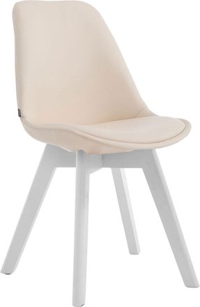 Clp Silla De Comedor Manado Crema Blanco
