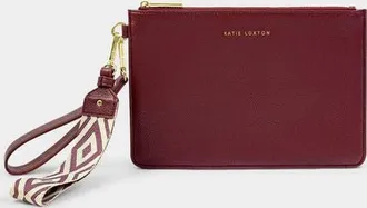 Katie Loxton Hallie Wristlet Pouch in Cherry at Nordstrom