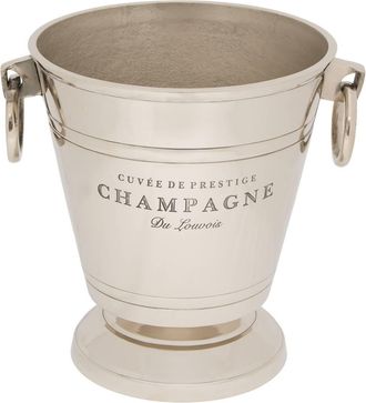 Atmosphera Cubitera Para Champ&aacute;n, 25 X 30,5 Cm, 6000 Ml, Color Plateado - Atmosphera Cr&eacute;ateur DInt&eacute;rieur