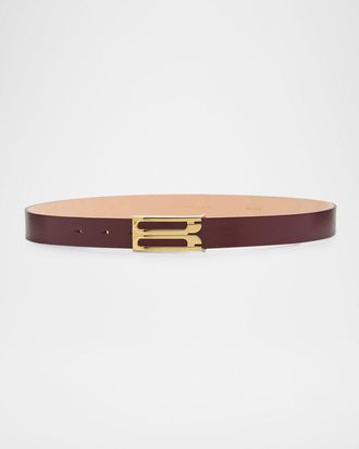 Victoria Beckham Dorian Leather Belt