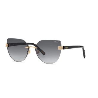 Chopard Schm49S 300F Sunglasses - female - Chopard - Sunglasses - Black - 60 MM - Accessories