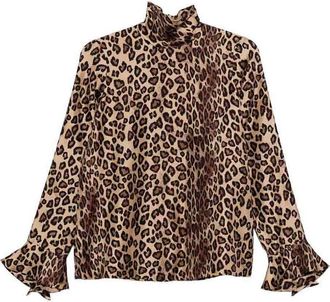 Alberto Biani Printed Silk Blouse