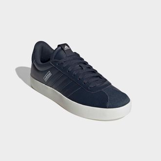 adidas Sneaker ADIDAS SPORTSWEAR VL COURT 3.0, Herren, Gr. 42,5, blau (aurora ink, aurora ink, grau one), Leder, Synthetik, Schuhe Sneaker, inspiriert vom De