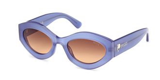 Pucci Emilio Pucci EP0227 90F Womens Sunglasses Blue Size 54