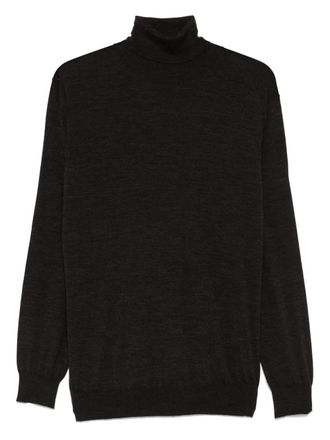 KANGRA fine-knit sweater - Grey