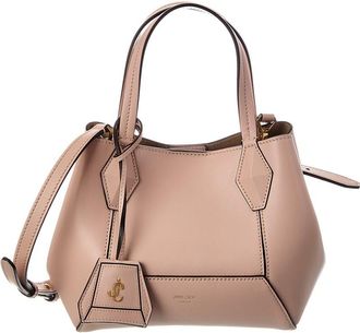 Jimmy Choo London Diamond Small Leather Tote