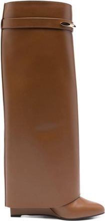 Givenchy Brown Leather Boots