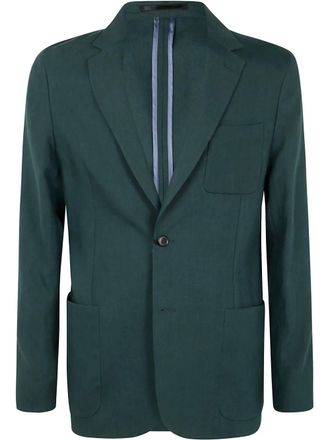 Paul Smith Linnen blazer - Groen