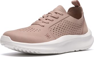 Clarks Womens Solevana Style CloudSteppers Sneakers, Light Pink Nubuck, 9