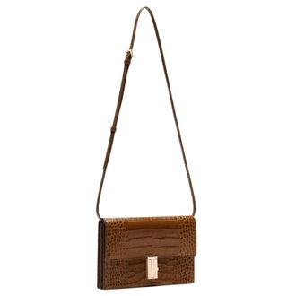 Tom Ford Dames, Tassen, Bruin, Maat: ONE Size Leer