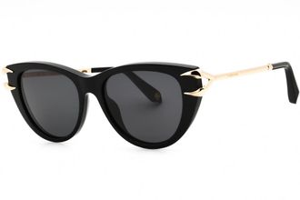 Roberto Cavalli SRC031 0700 Shiny Black/Grey