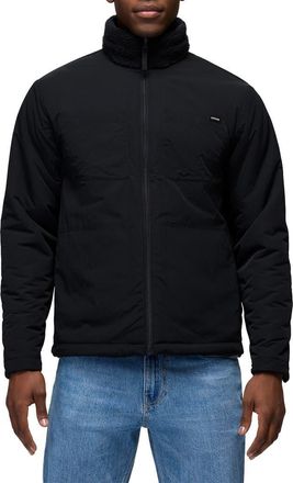 Prana Encinitas Reversible Jacket in Black/black at Nordstrom, Size Xx-Large