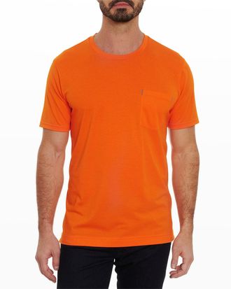 Robert Graham Mens Myles Pima Cotton T-Shirt