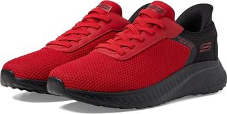 Skechers Hands Free Slip-Ins Squad Chaos - Balanced Edge Mens Shoes Red : 10.5 D - Medium, Synthetic