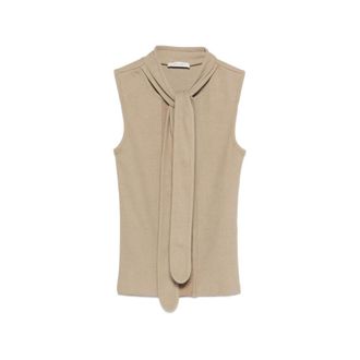 Christophe Lemaire Asymmetrical Tie Top
