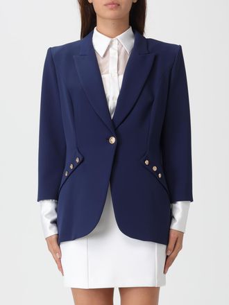 Elisabetta Franchi Blazer monopetto Elisabetta Franchi in crêpe