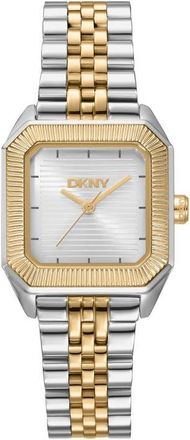 DKNY Signature Shape Tank Bracelet Watch, 27mm x 34mm in Silver at Nordstrom