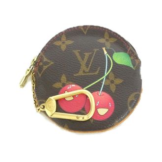 Louis Vuitton Marron Coated Canvas Coin Purse/Coin Case (Pre-Owned)