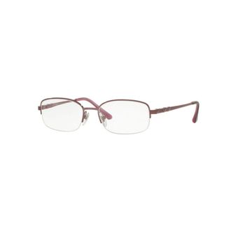 Sferoflex Glasses, female, Red, 51 MM, Fashion Eyeglasses in Blue Color