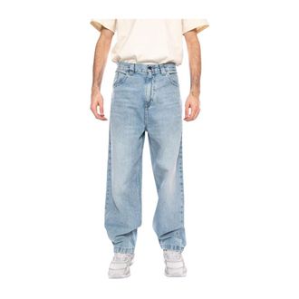 Carhartt Work in Progress Brandon Pant - male - Carhartt Wip - Loose Fit Jeans - Blue - L - Jeans