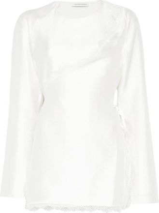 Viktoria Chan Eos Lace-detail Top