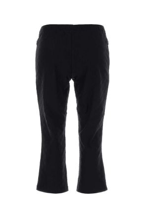 Gucci Womens Black Jersey Capri Pant Mix Polyamide Pantaloni Trousers