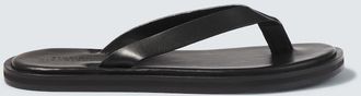 STUDIO NICHOLSON Curren leather thong sandals