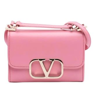 Valentino Pre-owned Cross Body Bags, female, Pink, Size: ONE SIZE Pre-owned Crossbody Bag