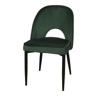 MisterWils Silla tapizada - verde - 84x51x56