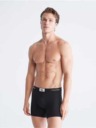 Calvin Klein Mens Calvin Klein 1996 Micro Boxer Brief - Black - XL