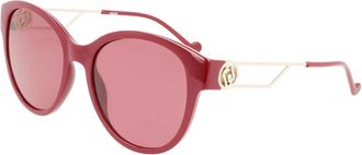 Liu Jo Rode Injectie Zonnebril Lj 762Sr-601 - Dames - Zonnebrillen - Rood - ONE Size - Accessoires