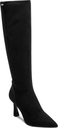 DKNY Cainon Pointed Toe Knee High Boot in Black at Nordstrom, Size 5