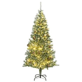 vidaXL Furniture Limited - &Aacute;rbol De Navidad Artificial Con 300 Led Bolas