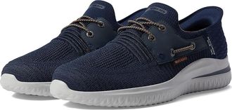Skechers Delson 3.0 Roth Hands Free Slip-Ins Mens Shoes Navy : 11.5 D - Medium, Synthetic