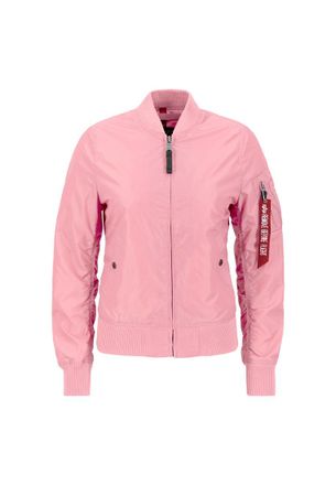 Alpha Industries Alpha Industries Womens MA-1 TT Two Tone Bomber Jacket Women - Light Pink - Size X-Small