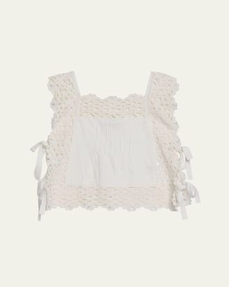 Sea New York Leila Eyelet Embroidered Blouse