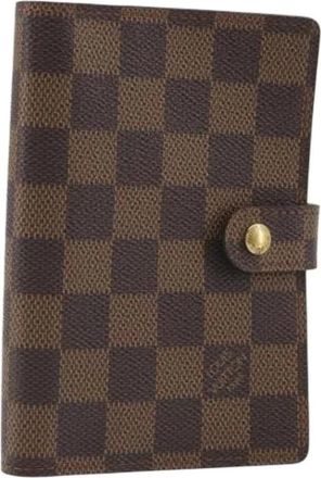 Louis Vuitton Pre-owned Day Planner Cover - Dames - Vintage Accessoires - Bruin - ONE Size - Vintage