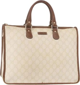 Gucci Pre-owned Vintage Handtas - Dames - Vintage Handtas - Beige - ONE Size - Vintage