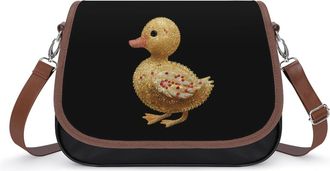 Generic Rhinestone Cute Duck Fashion Womens Crossbody Bags Novelty Handbag Shoulder Bag Purse