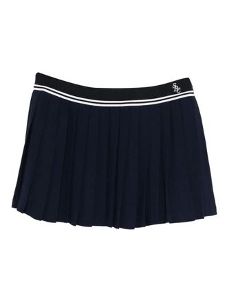 Sporty & Rich Abigail viscose skirts - Blue