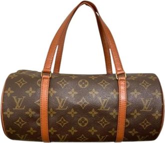 Louis Vuitton Pre-owned Handbags, female, Brown, Size: ONE SIZE Pre-owned Papillon Monogram Boston Bag