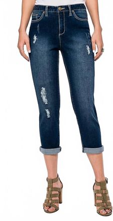 Skye's The Limit Distressed Denim Jeans In Blue