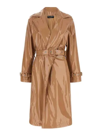 Dolce & Gabbana Vinyl Trench Coat