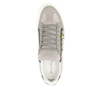 Ferragamo Mens Grey Sneakers, US Size 5.5