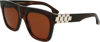Victoria Beckham Womens VB675S 52 20227 Sunglasses - Brown - One Size