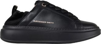 Alexander Smith Wembley Sneaker - Dames - Sneakers - Zwart - 39 EU - Leer - Schoenen